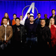 The cast and crew of Avengers: Endgame at the recent press conference.
